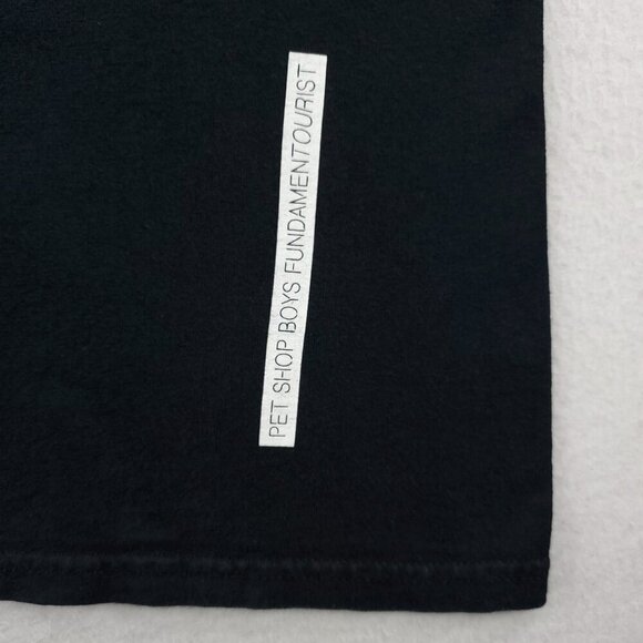 Pet Shop Boys T-Shirt Fundamentourist Tour Shirt 2006 Synth Pop Band XL - Picture 4 of 11